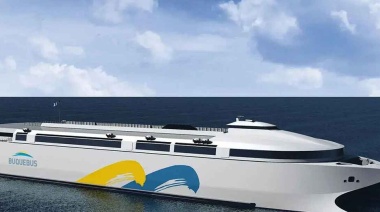 El ferry “China Zorrilla” ya navega: será el eléctrico más grande del mundo y unirá Buenos Aires con Colonia