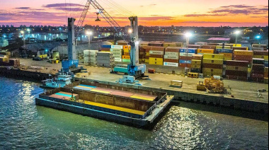 Terminal Puerto Rosario ejecuta una operación multimodal de exportación de 25.000 toneladas de azúcar a EE.UU.