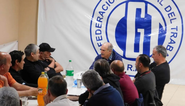 Jorge Alvaro se reunió con representantes de la CGT Regional Necochea