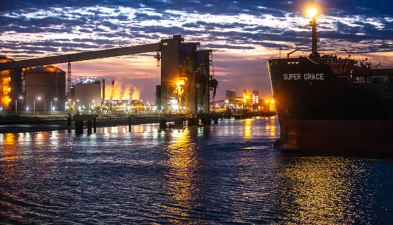 Exportaciones récord desde Bahía Blanca en enero