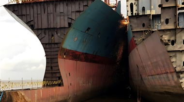 Korea Marine Transport vende para desguace un portacontenedores de 30 años de antigüedad