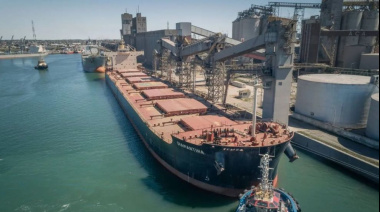 Rendimiento en Puerto Quequén: Crecimiento del 39,4% interanual con énfasis en exportaciones a Asia