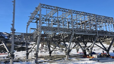 Finalizó el montaje del Módulo II en la Base Petrel y avanza la infraestructura estratégica en el continente blanco