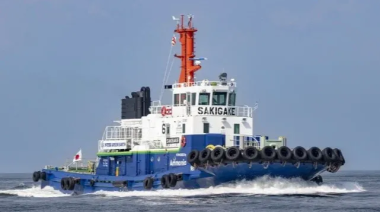 Japón completa tres meses de pruebas con el primer remolcador impulsado por amoníaco y logra reducir un 95% las emisiones de GEI