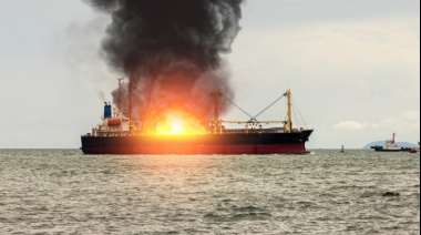 El World Shipping Council lanza un programa de seguridad de carga para combatir incendios en buques