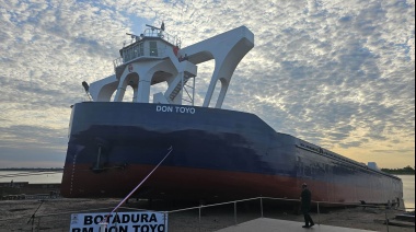 Puerto Caacupe-mí incorpora el buque “Don Toyo”, la embarcación de mayor capacidad construida en Paraguay