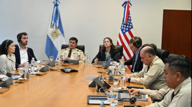 Prefectura Naval Argentina expuso sus capacidades en control marítimo a una delegación del Congreso de EE. UU.