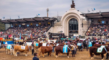 La Rural: El presidente de la Nación Argentina anunció bajas “permanentes” de retenciones a la carne y a productos agrícolas