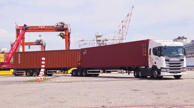 Un bitren comienza a operar en el Puerto de Buenos Aires y marca un avance clave en la logística nacional