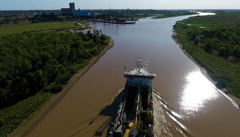 El Puerto La Plata exige una Vía Navegable Troncal ambientalmente responsable