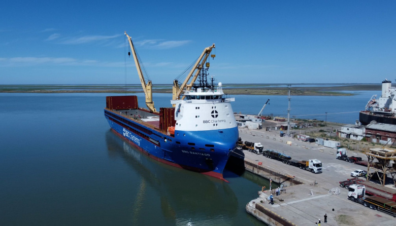 Desde Houston, llega a Bahía Blanca equipamiento estratégico para la industria energética