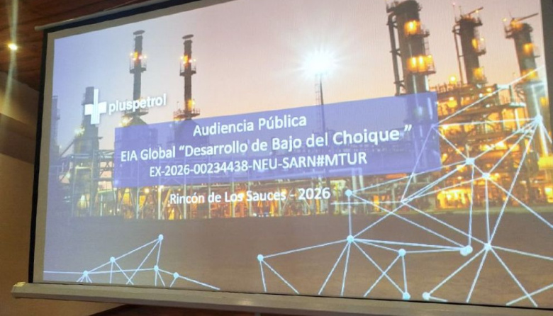 Se realizó la audiencia pública por el proyecto Bajo del Choique en Neuquén