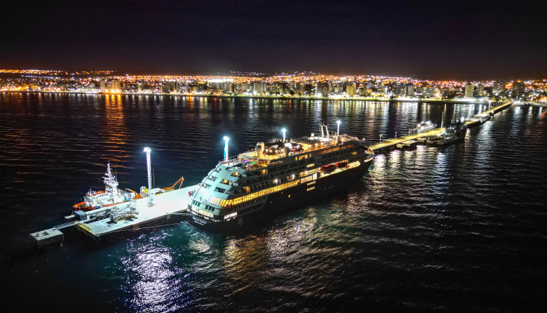 Puerto Madryn transita el cierre de la temporada de cruceros
