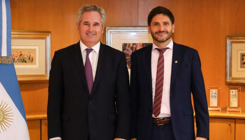 Pullaro llevó al canciller Quirno un dossier para defender el biodiésel santafesino ante la Unión Europea
