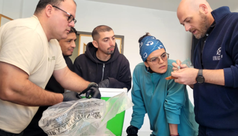 El INIDEP capacitó a observadores pesqueros de Santa Cruz en biología