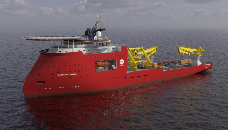 Jan De Nul rinde homenaje a Isambard K. Brunel con el nombre de su nuevo buque de apoyo para excavaciones