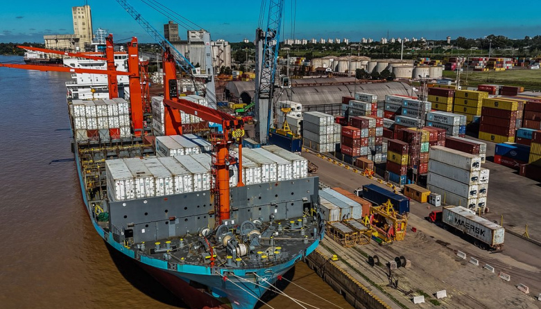 Puerto de Rosario movilizó 3,5 millones de toneladas en 2025 y alcanzó un récord histórico en contenedores