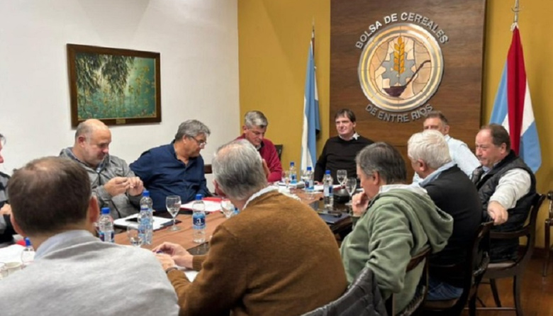 Diego Camuñas asumió como nuevo presidente de la Bolsa de Cereales de Entre Ríos