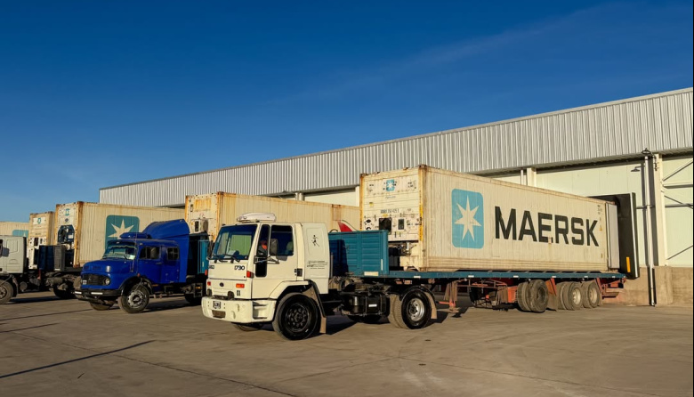 Puerto Rosales concretó su primera exportación de productos pesqueros con langostinos con destino a España