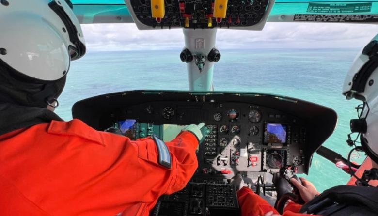 Prefectura Naval aeroevacuó a un tripulante de un carguero maltés
