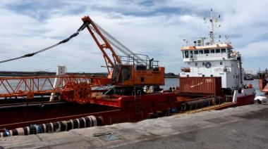 Arribó el buque que realizará el dragado del Puerto de Mar del Plata