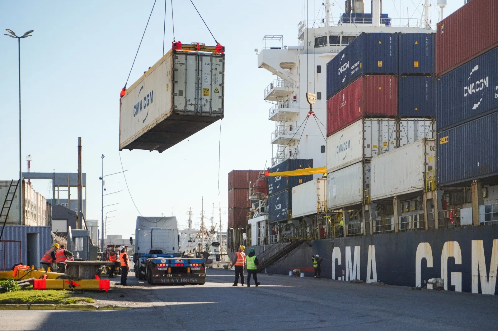 Mar del Plata consolida su rol exportador con un alza del 70% en contenedores