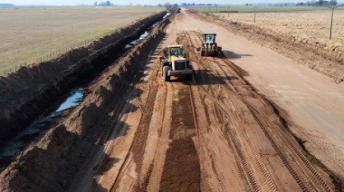 Provincia de Buenos Aires Reactiva la pavimentación de la estratégica ruta del cereal