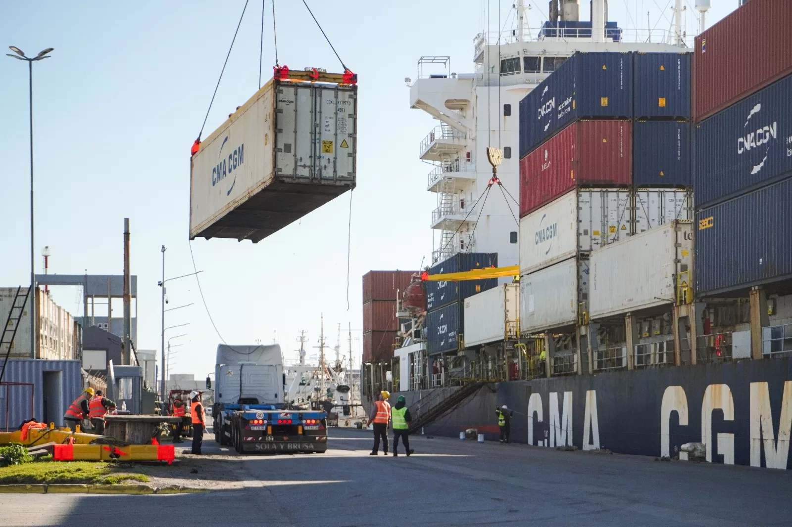 Terminal de contenedores dos (TC2) de Mar del Plata cierra el primer semestre con un crecimiento del 41% en sus operaciones