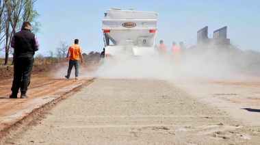 Reactivan las obras de la “Ruta del Cereal” con inversión provincial y el compromiso de finalizarlas