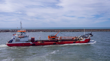 Se demora el dragado del Puerto de Mar del Plata debido a fenómenos climáticos y operativos