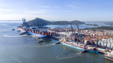 Puertos de Paraná registra el mayor tráfico histórico de carga para un mes de agosto
