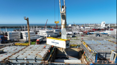 La empresa Lamb Weston realiza su primera exportación de papa procesada desde el Puerto de Mar del Plata
