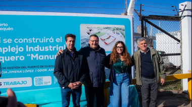 Puerto Quequén y Manumar S.A. firmaron el contrato para la construcción de un complejo pesquero de USD 10 millones