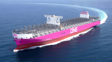 Portacontenedores de ONE establece un nuevo récord mundial de carga