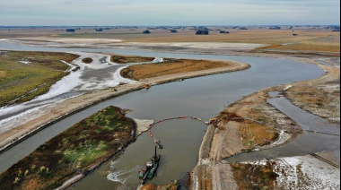 El Gobierno retoma las obras del Plan Maestro del Salado en un gesto ante los reclamos del campo