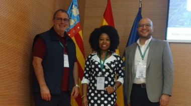 El profesional argentino Alejandro Rossi participó en el Foro Mundial de Ciudades y Plataformas Logísticas en Valencia