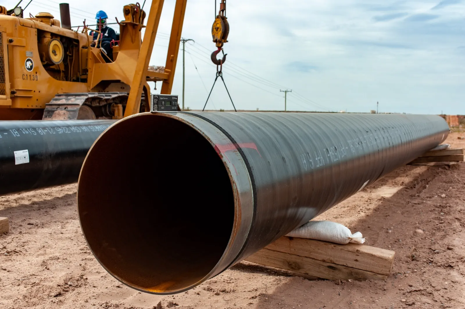 La construcción del oleoducto Vaca Muerta Oil Sur dinamiza el empleo en Río Negro