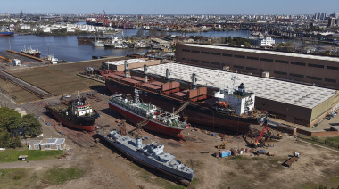 Reparación de alta complejidad en TANDANOR: un granelero vuelve a navegar