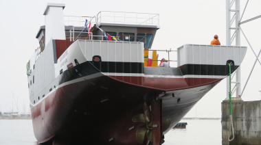 La industria naval marplatense pone a punto al BIP Mar Argentino para la investigación científica pesquera