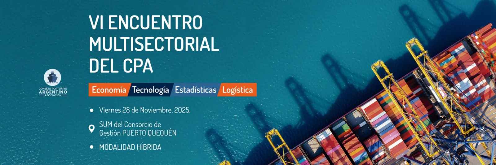 Puerto Quequén se prepara para el VI encuentro del Consejo Portuario Argentino