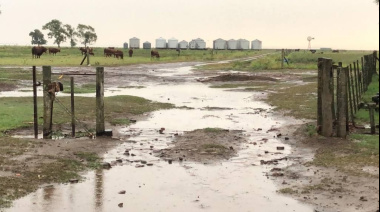 El sudoeste bonaerense batió récord de lluvias en Octubre