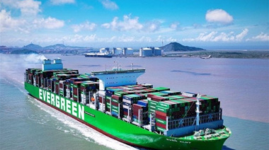 La flota mundial de portacontenedores inactivos sigue bajo el 1%