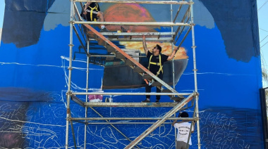 El Consorcio de Gestión Puerto Dock Sud revitaliza su entorno a través del festival de murales "Avellaneda Skill's"