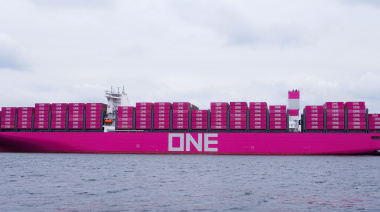 ONE integra a Latinoamérica el “ONE Strength”, el primer Neo-Panamax preparado para operar con metanol y amoníaco