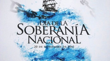 Las cadenas de Obligado que hoy se extienden sobre el Mar Argentino