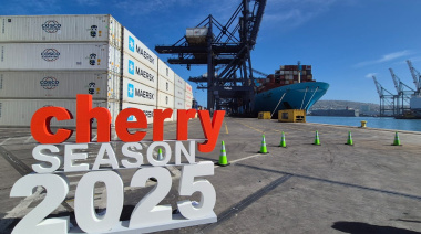 El 60% de la cereza chilena sale a China por los servicios directos de STI