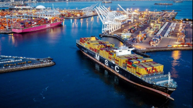 El puerto de Los Ángeles finaliza la primera movilización totalmente eléctrica de carga de exportación