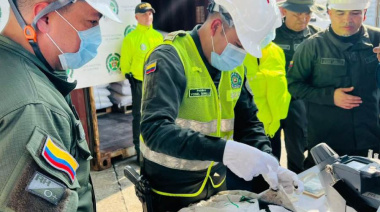 Colombia: Puerto de Buenaventura realiza la mayor incautación de cocaína en una década