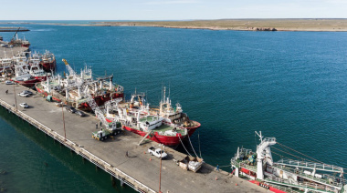 Puerto Deseado inicia los trabajos preliminares para certificar sus bitas de amarre