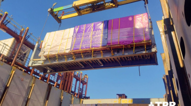 Terminal Puerto Rosario Refuerza Capacidad Multimodal con Operación de Carga Sobredimensionada